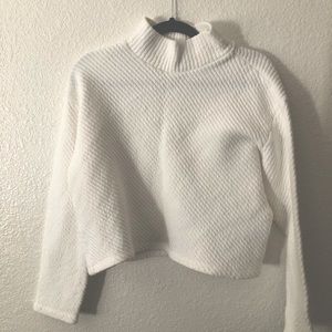 H&M Ribbed Crop Sweater